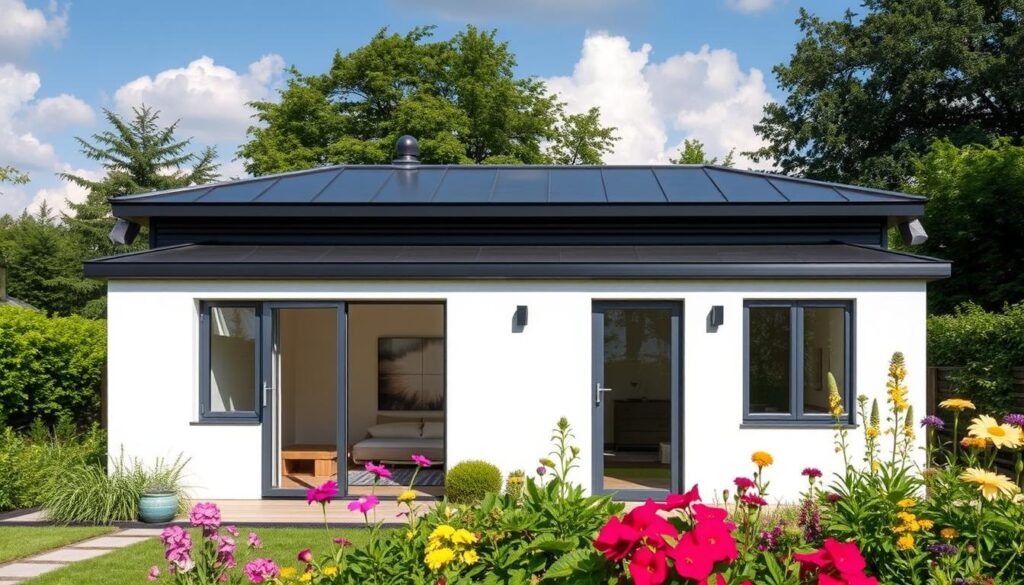 Flachdach Gartenhaus Abdichtung