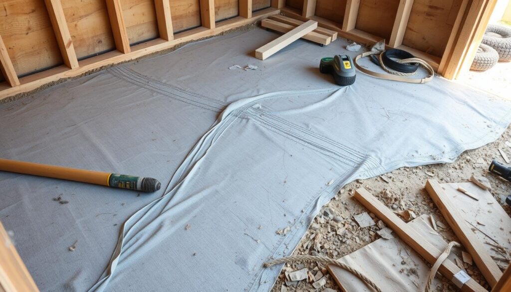 Gartenhaus Feuchtigkeitssperre Installationsfehler