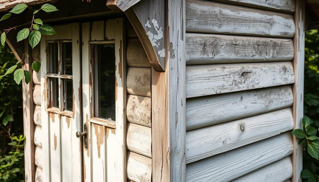 Gartenhaus Problembereiche beim Streichen