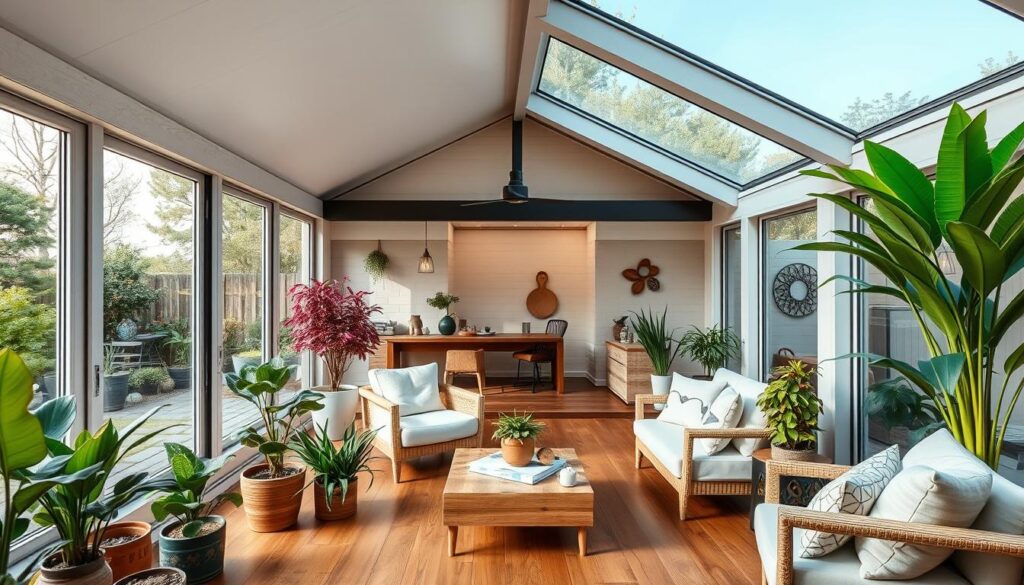 Inneneinrichtung Gartenhaus Pultdach