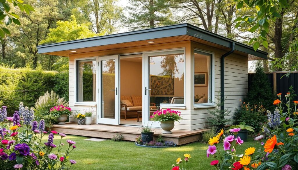 Wärmedämmung 2 Raum Gartenhaus