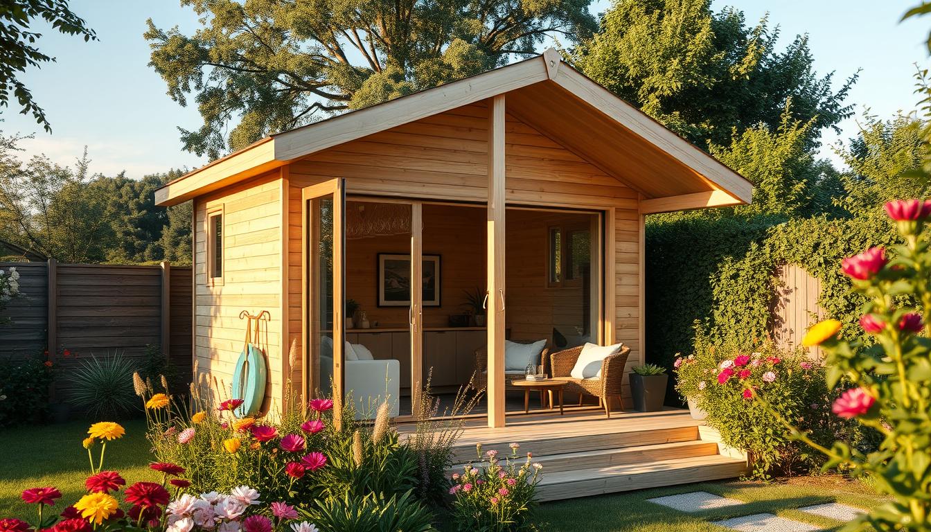 Gartenhaus 3x3m – Klein aber fein