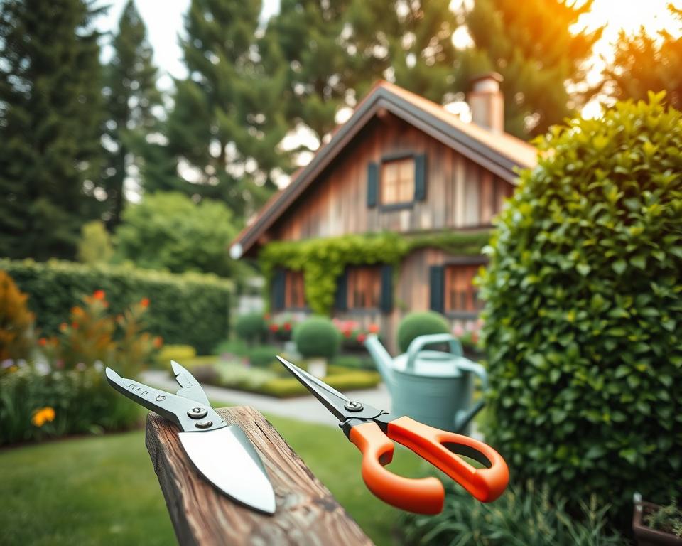 Gartenhaus Pflege und Wartung